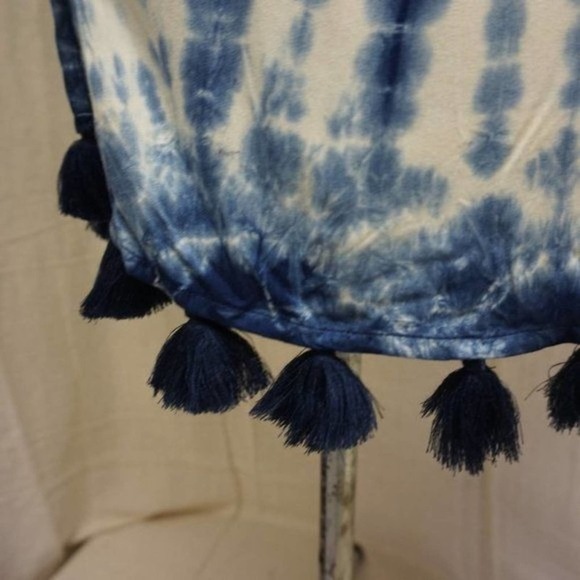 Jachs Girlfriend Boho tassel long sleeve blouse small - Picture 5 of 7